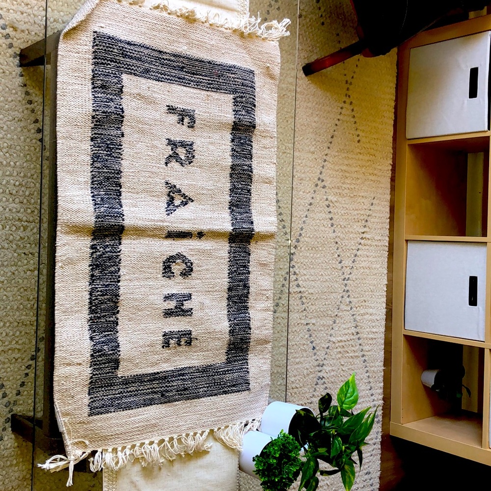 Lightly used Anthropologie Mat